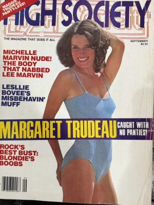High Society September 1979 *CG Margaret Trudeau, Lesllie Bovee & Michelle Marvin*