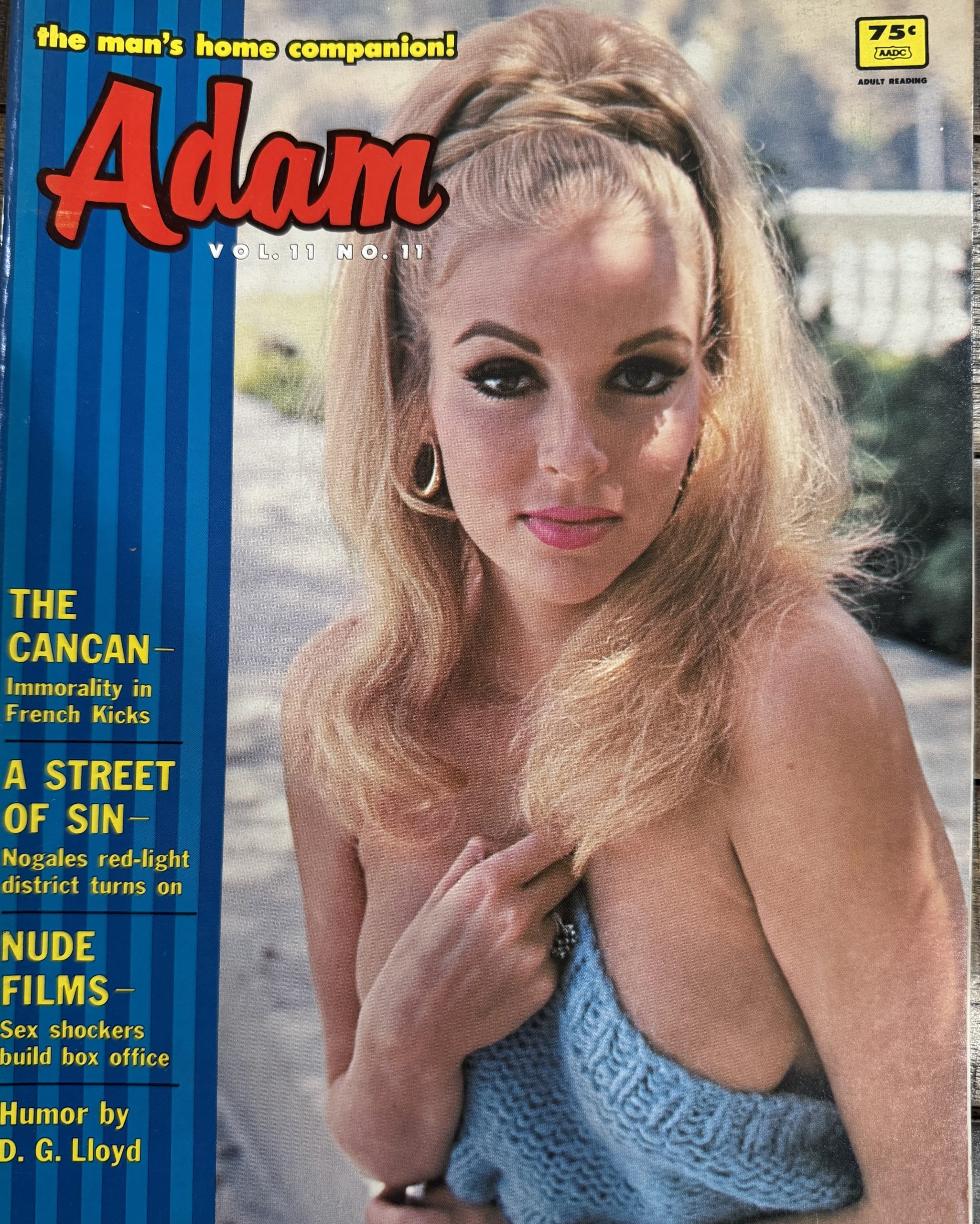 Adam 11/11 November 1967 Pin Up Magazine