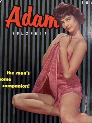 Adam 2/12 1958 Pin Up Magazine