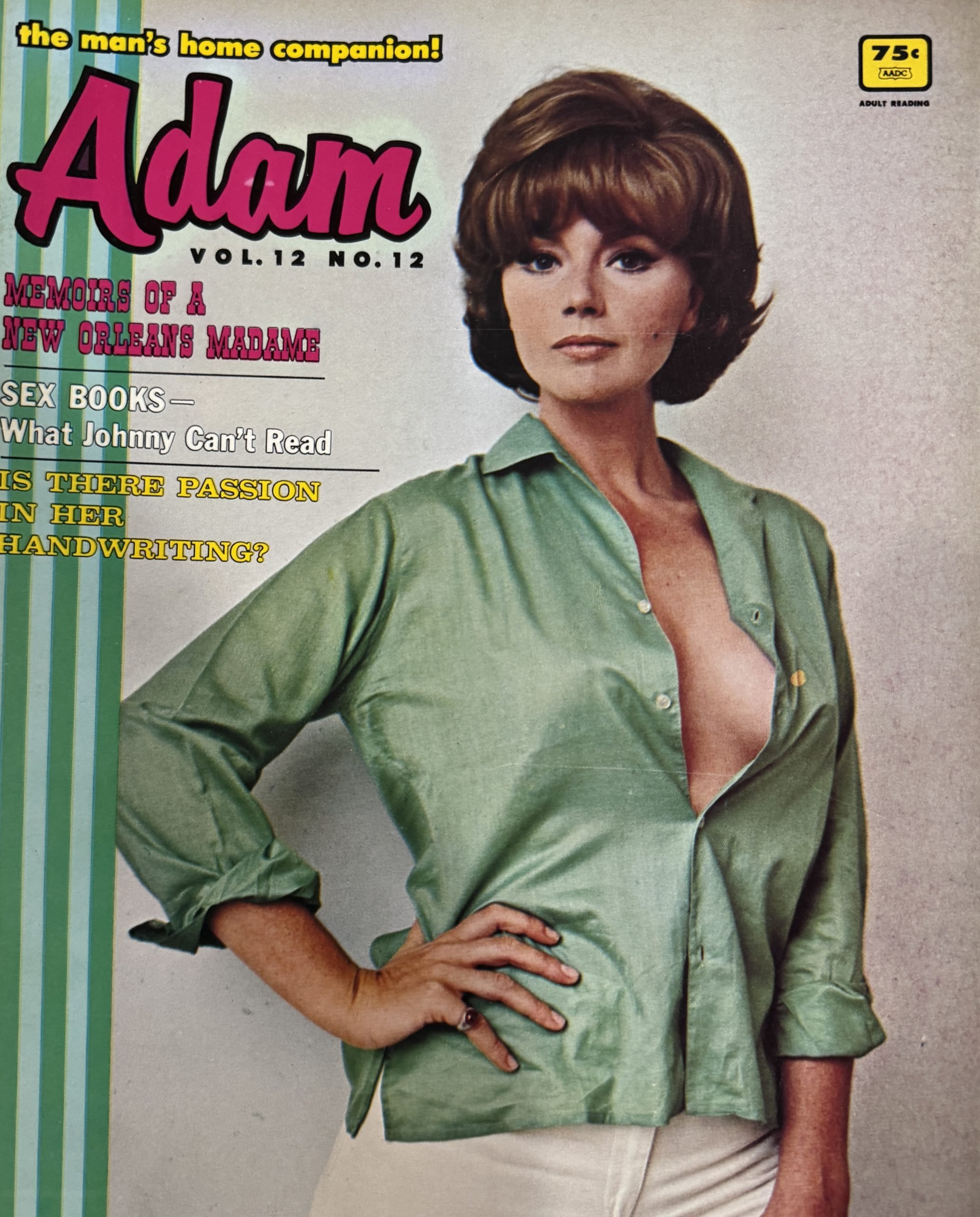 Adam 12/12 December 1968 Pin Up Magazine