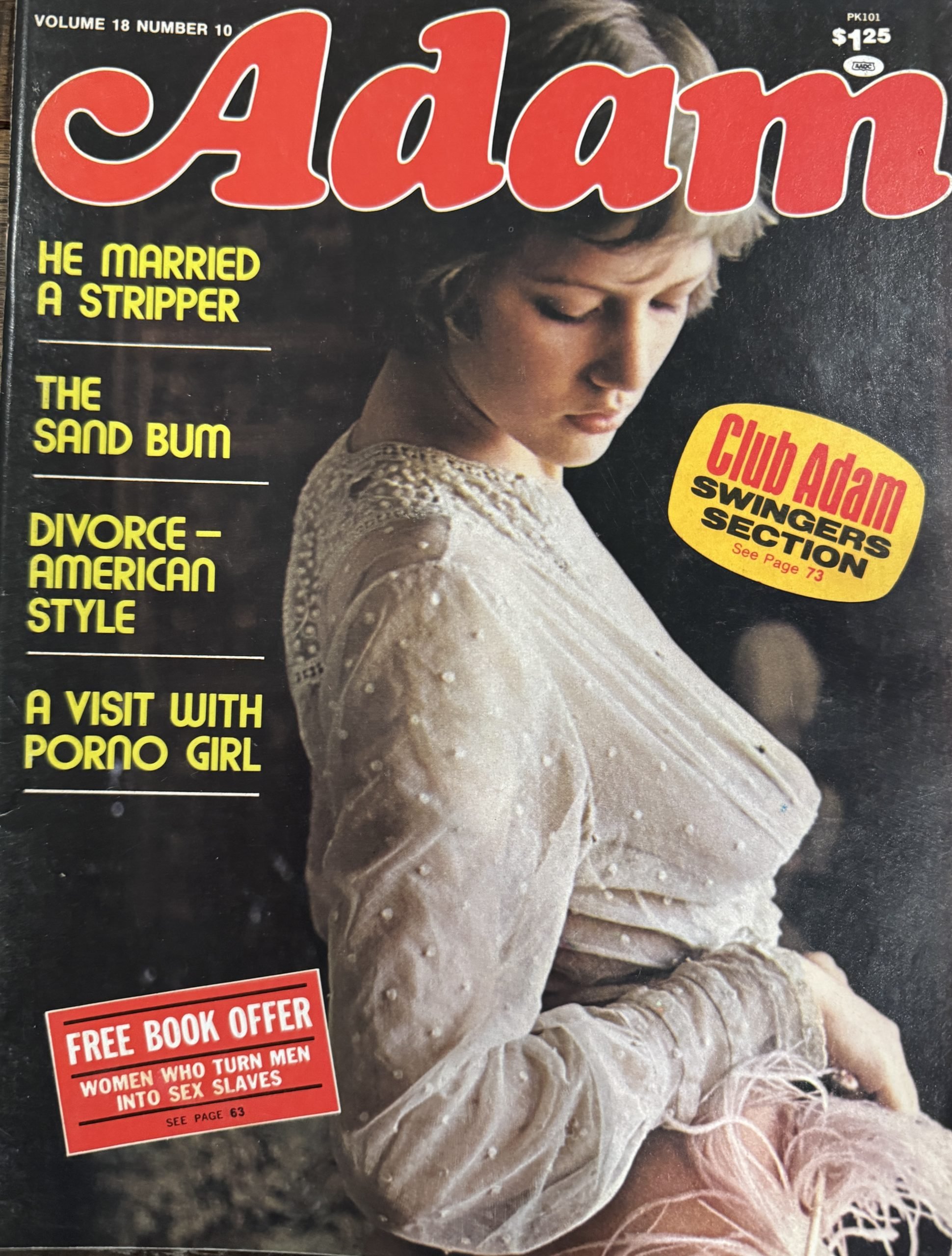 Adam 18/10 October 1974 *Covergirl Karen Kristensen*