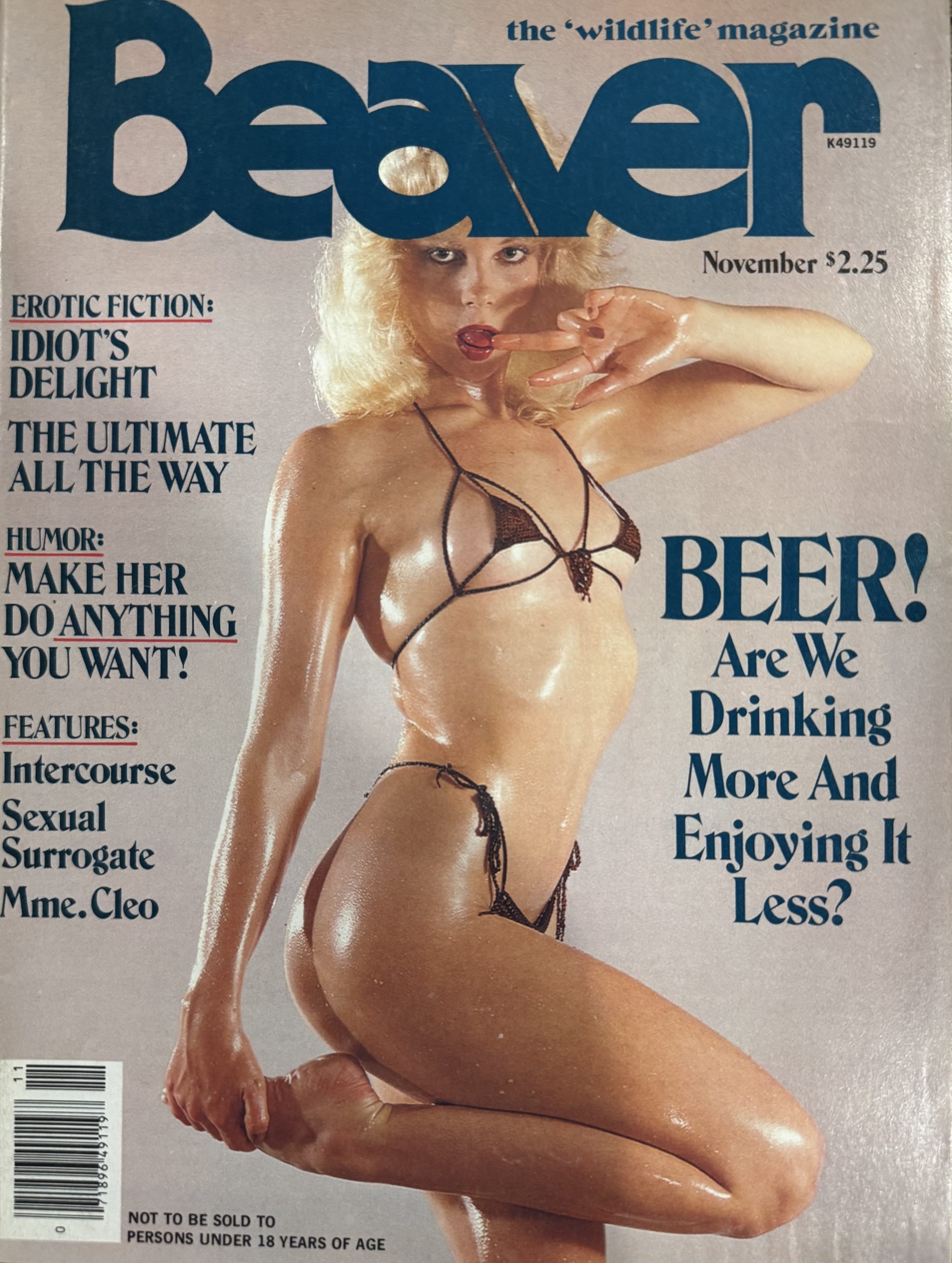Beaver November 1979 *CF Tammi* ++