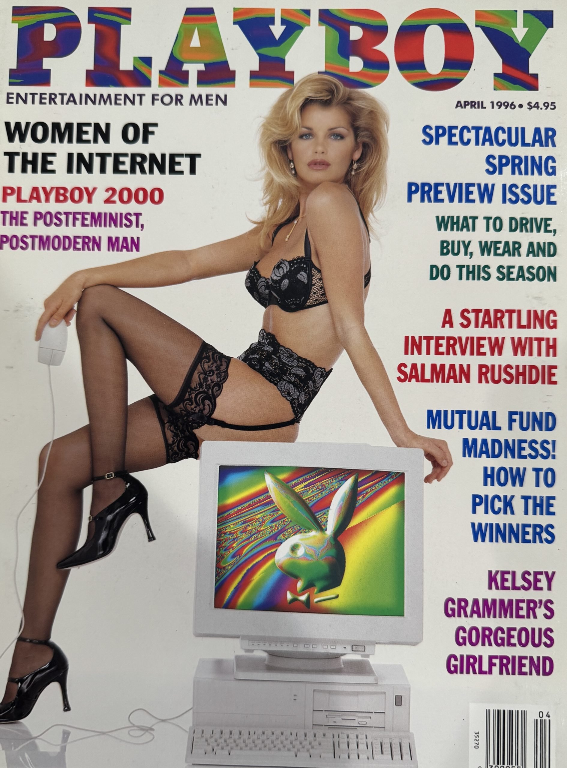 Playboy April 1996 *CG Samantha Torres, CF Gillian Bonner, & More!*