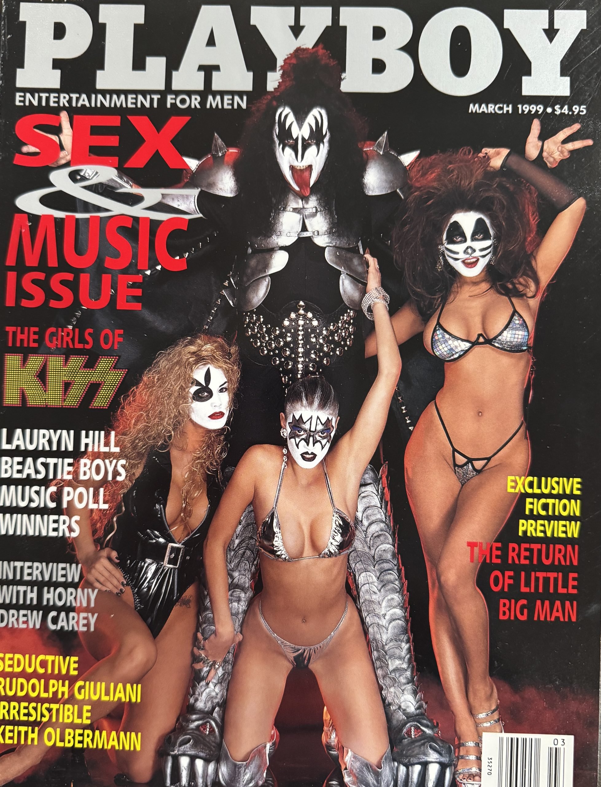 Playboy March 1999 *CG'S Kiss Girls, CF Alexandria Karlsen*