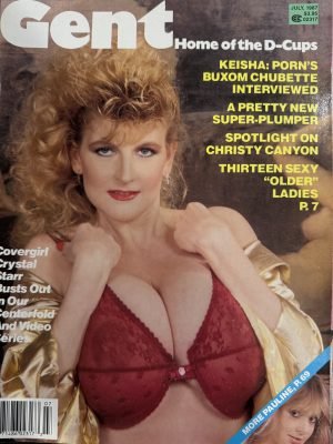 Gent July 1987 *CG & CF Crystal Starr, Keisha, Christy Canyon, & More!*