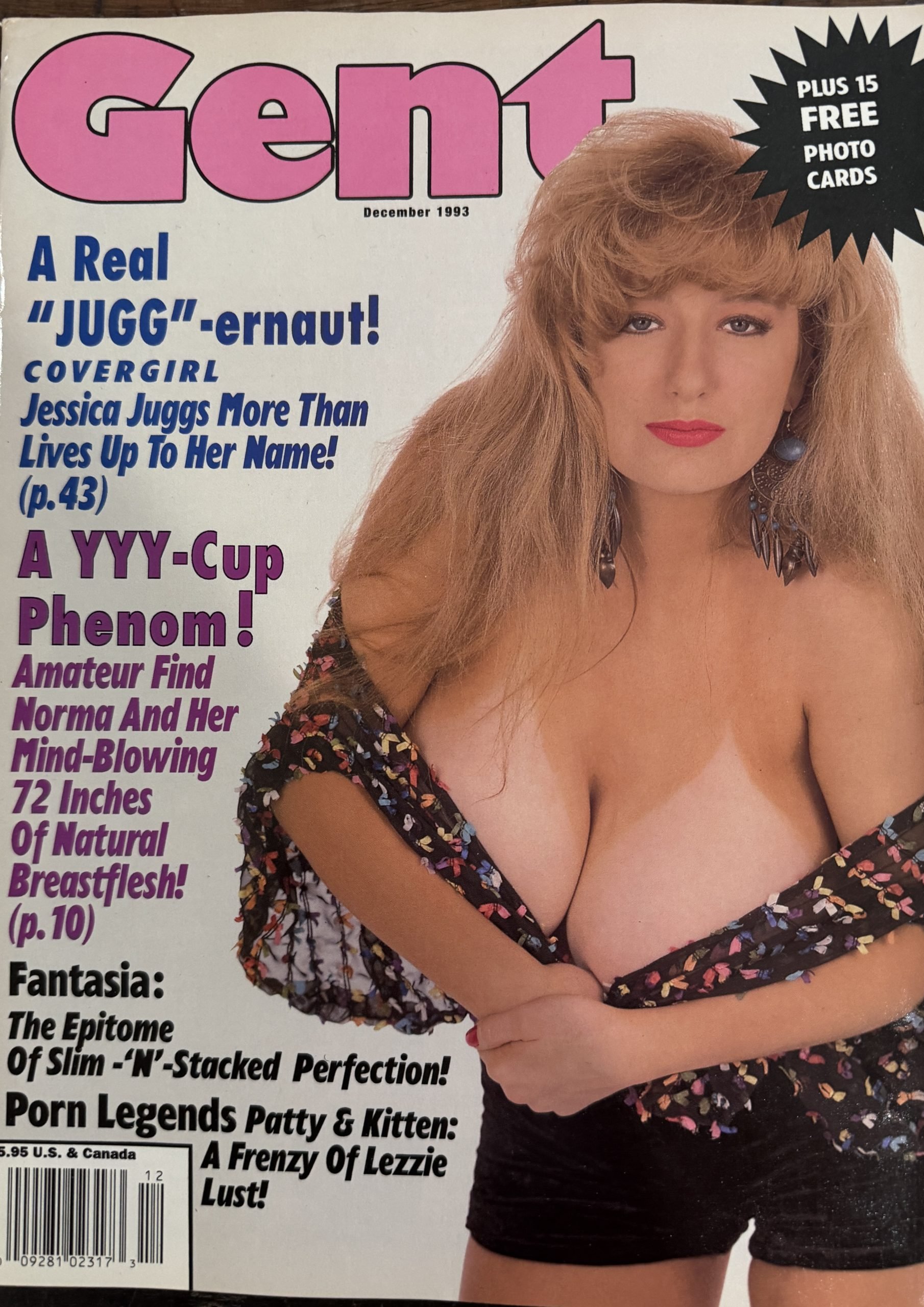 Gent December 1993 *CG & CF Jessica Juggs, Patty Plenty, Kitten Natividad, & More!*