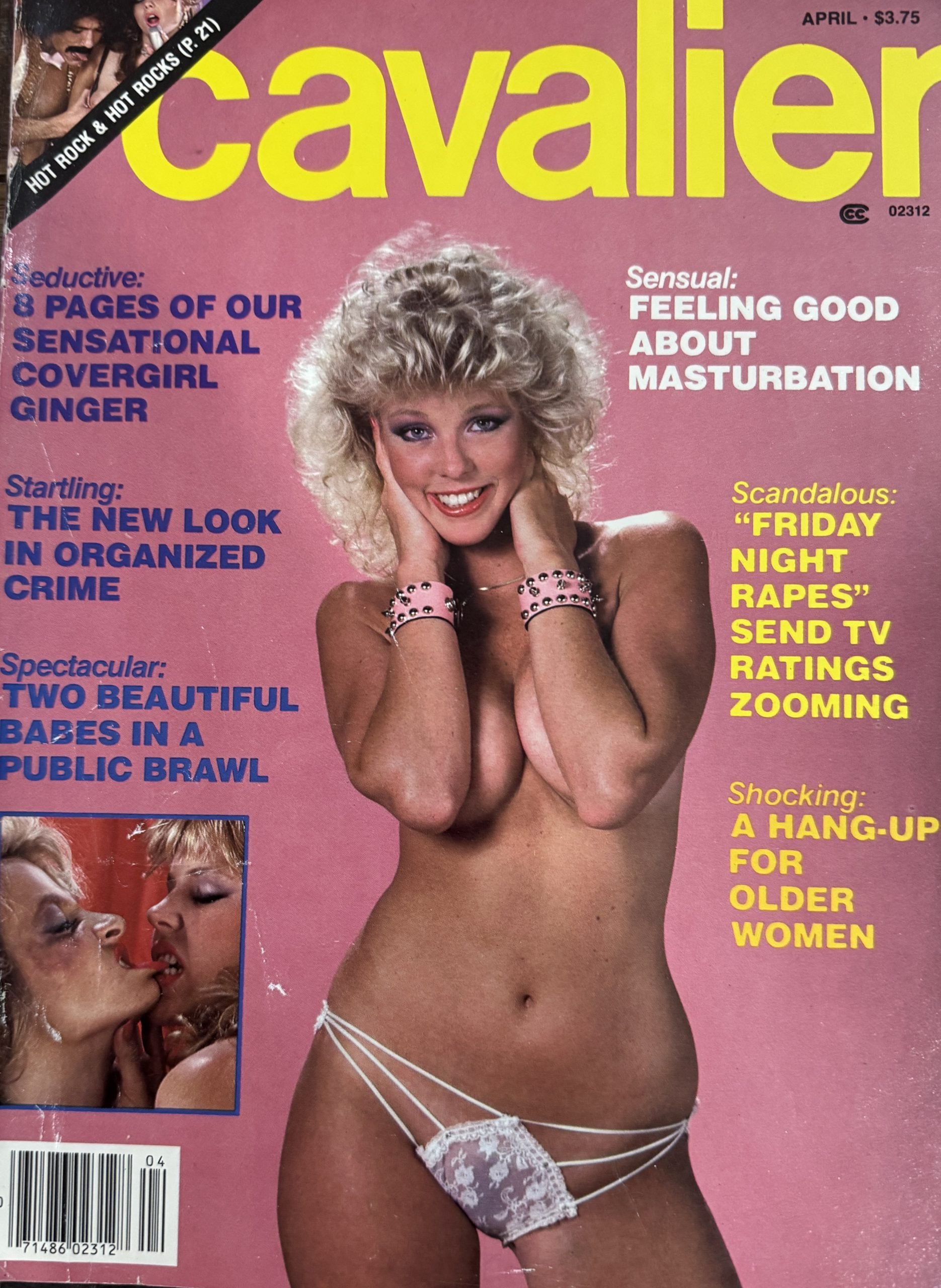 Cavalier April 1985*CG Ginger Brooks, Rita Rice, & More!*