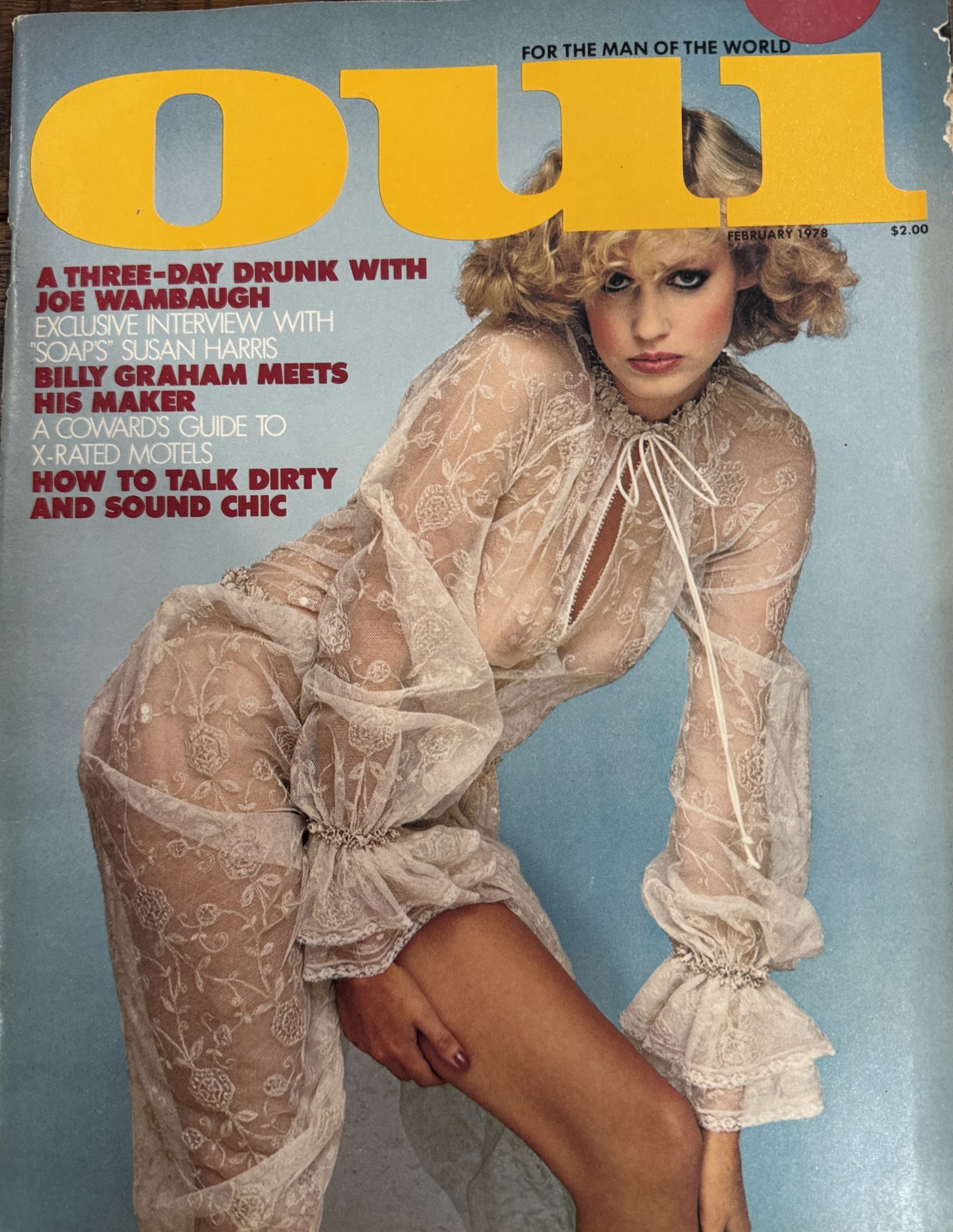 Oui February 1978 *CG Mary MacElree, CF Carrie* -Susan Harris-