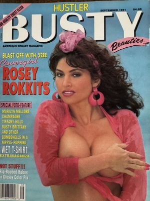 Busty Beauties September 1991*CG Rosey Rokkits, Marilyn Mellons, Tiffany Hills, Busty Brittany, & More!*