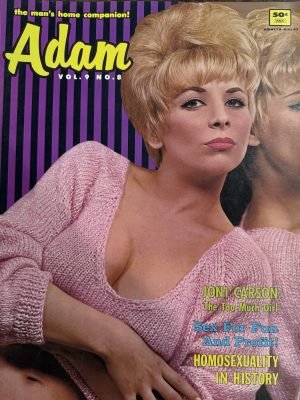 Adam 9/8 August 1965 *Centerfold Girl Karen King*