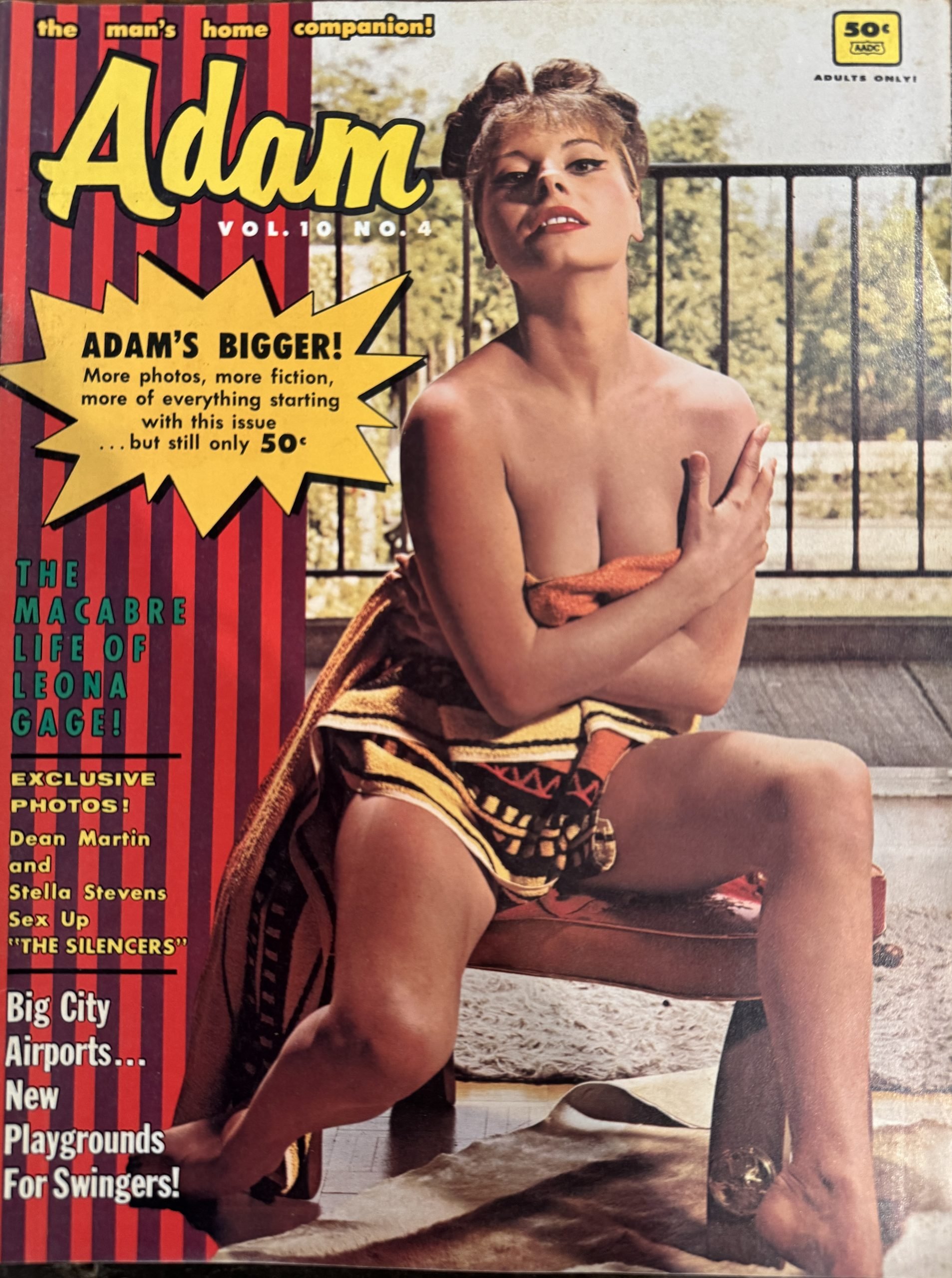 Adam 10/4 April 1966 *CG Stella Stevens*