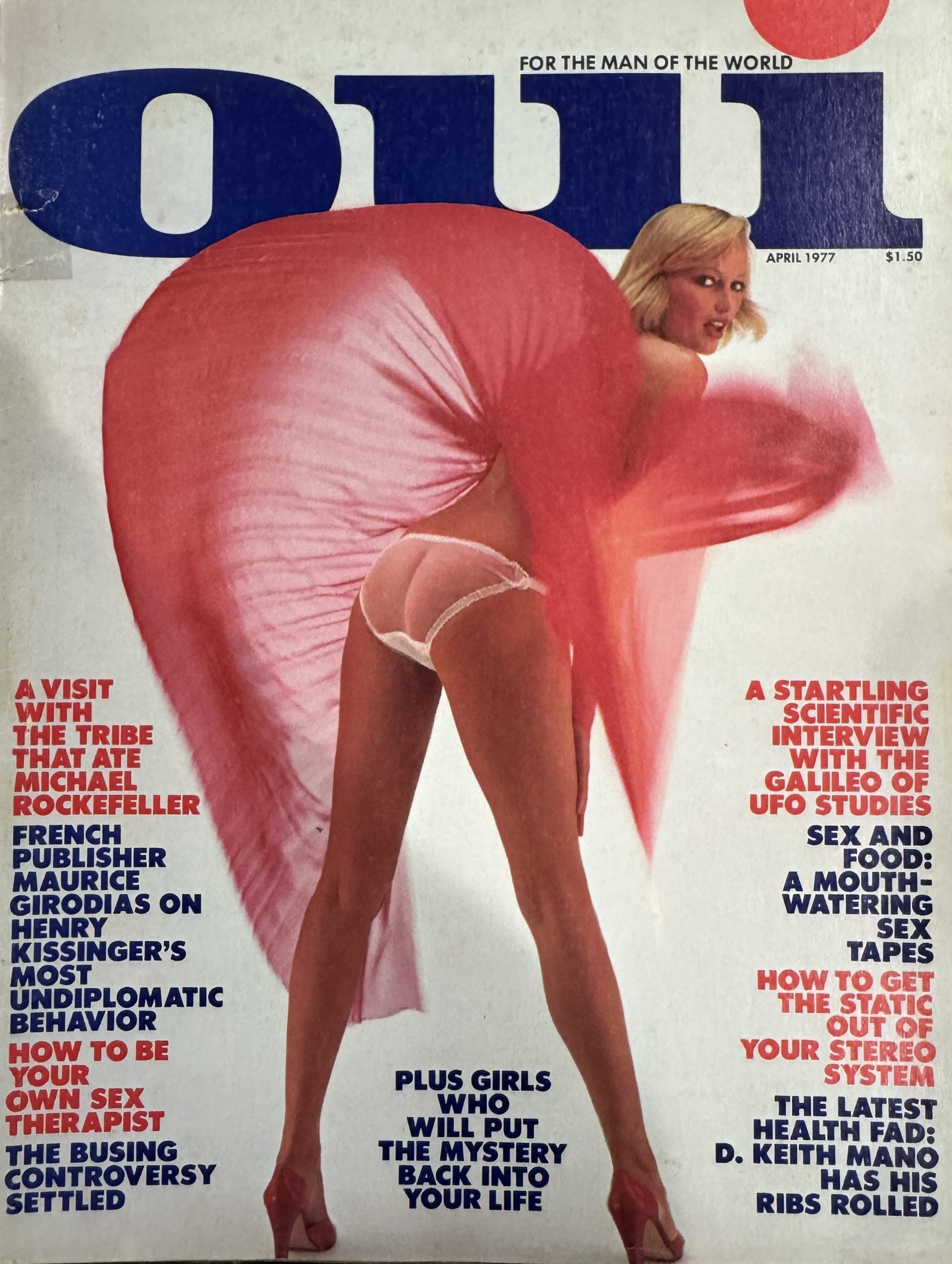 Oui April 1977 *CG Winnie*