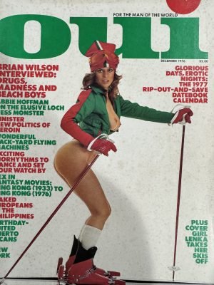 Oui December 1976 *CG Lenka Novakova* -MISSING FREE 1977 Datebook*