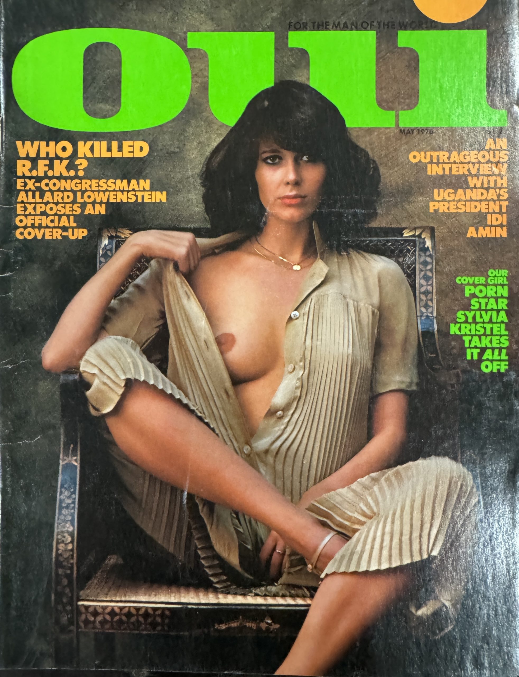 Oui May 1976 *CG Sylvia Kristel*