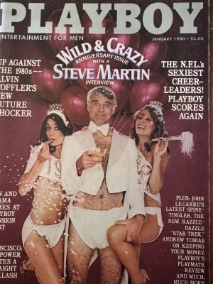 Playboy January 1980 Wild & Crazy Anniversary Issue w/ Steve Martin Interview