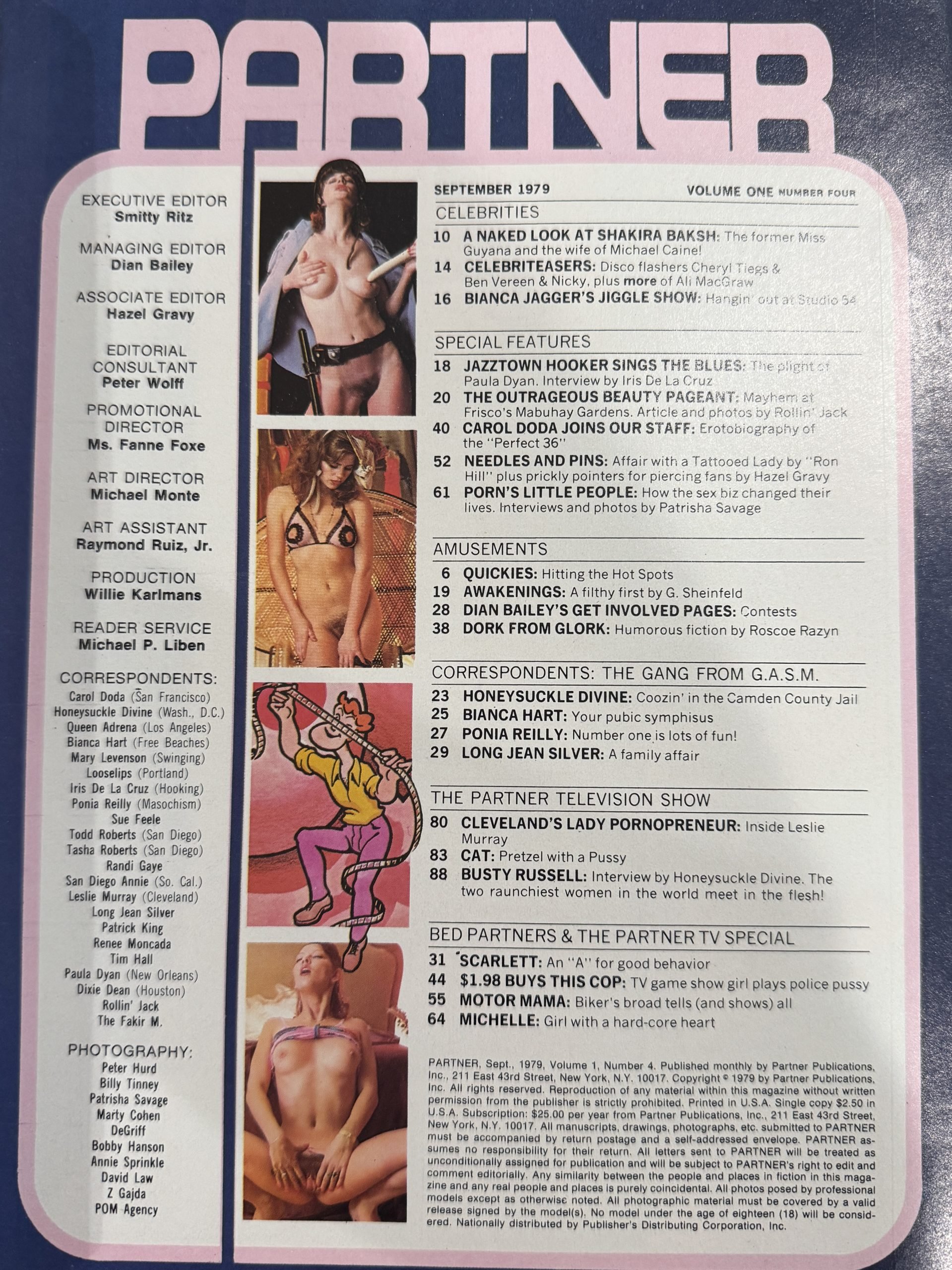Partner September 1979 *CG Carol, CF Suzanne, & More!* - Image 2