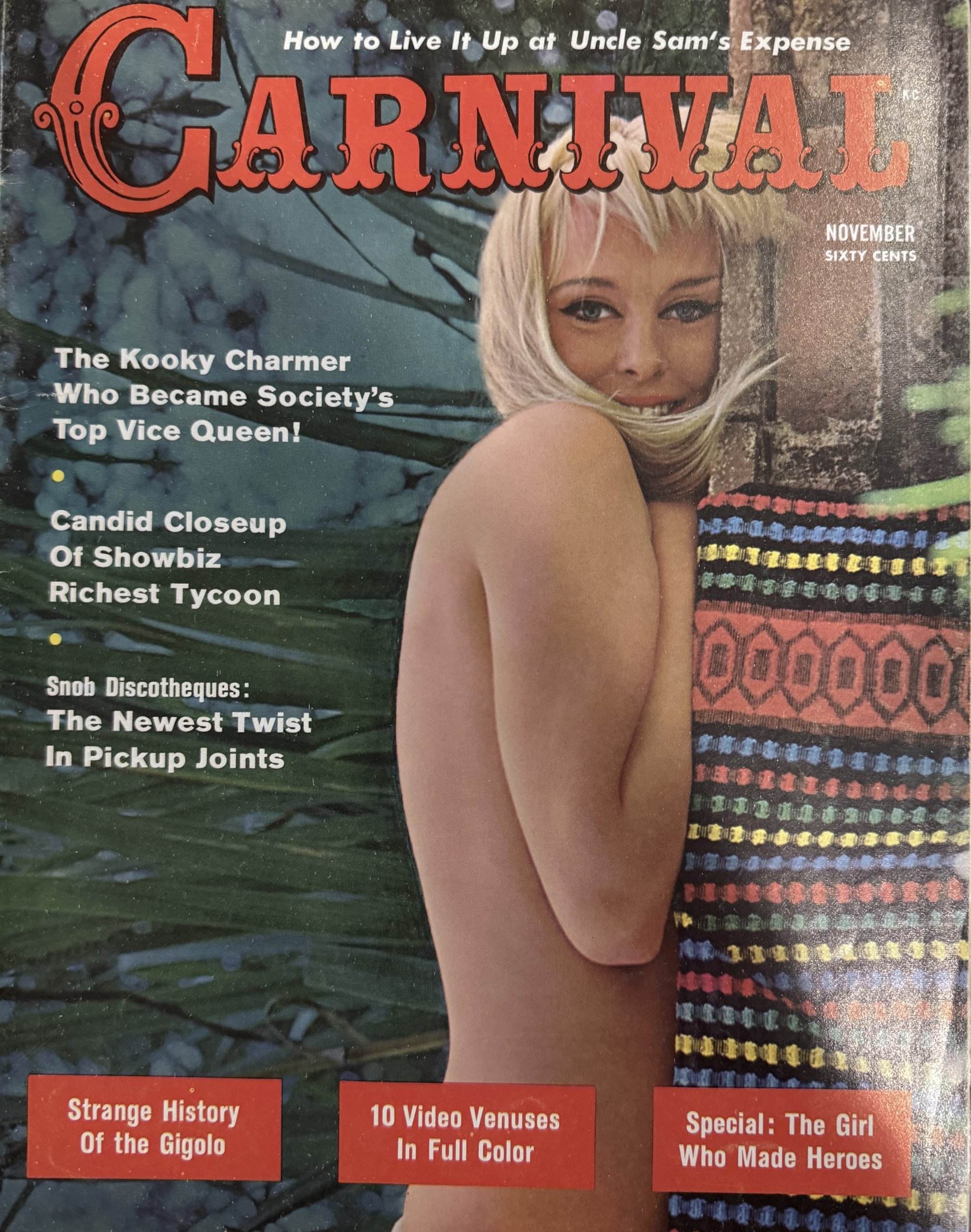 Carnival November 1965 *Doris Divine / Strange History Of The Gigolo*