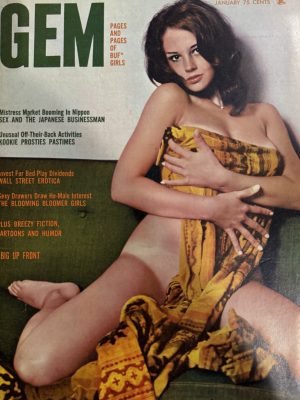 Gem January 1969 Pin Up Magazine