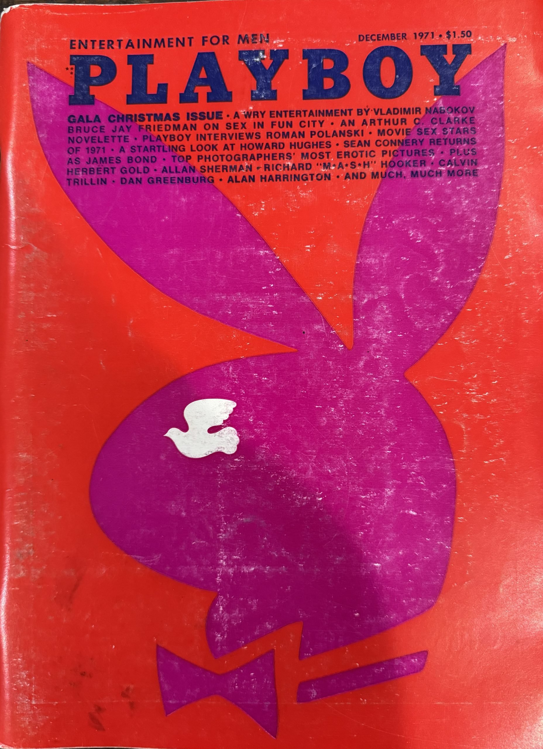 Playboy December 1971 Gala Christmas Issue *CF Karen Christy*