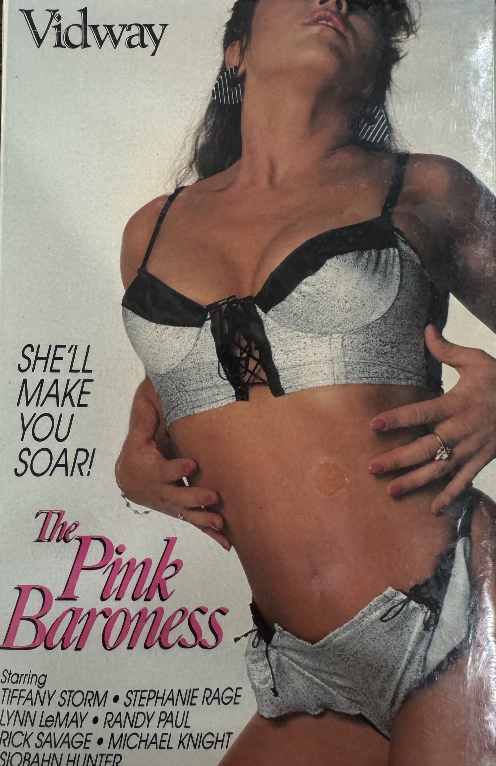 The Pink Baroness VHS *Tiffany Storm, Stephnie Rage, Lynn LeMay, Randy Paul, Rick Savage, Michael Knight, Siobhahn Hunter, & More!*