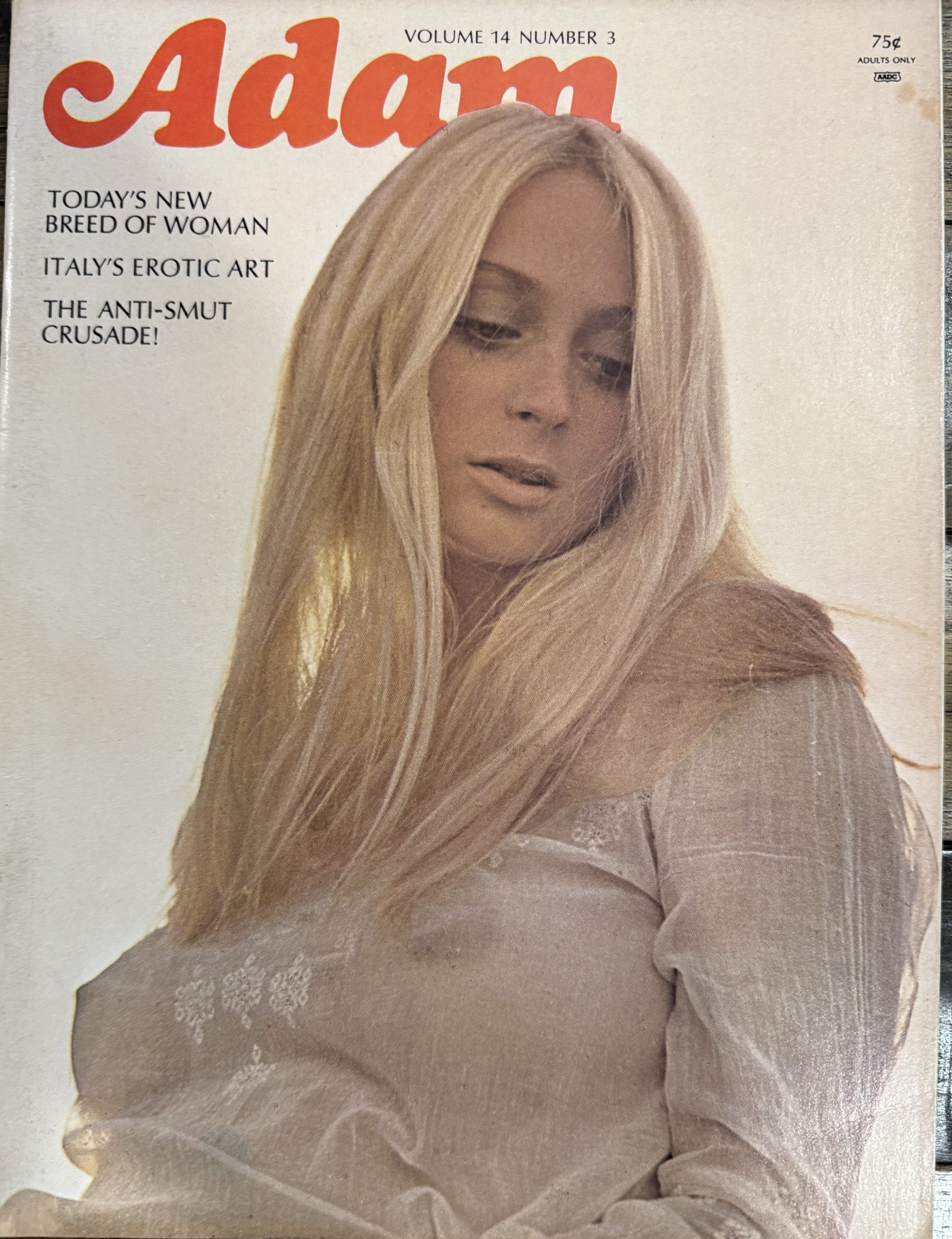 Adam 14/3 March 1970 *CF Linda Varro*