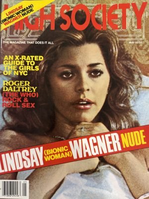 High Society May 1979 *CG Lindsay Wagner, CF Bonnie Ashford*