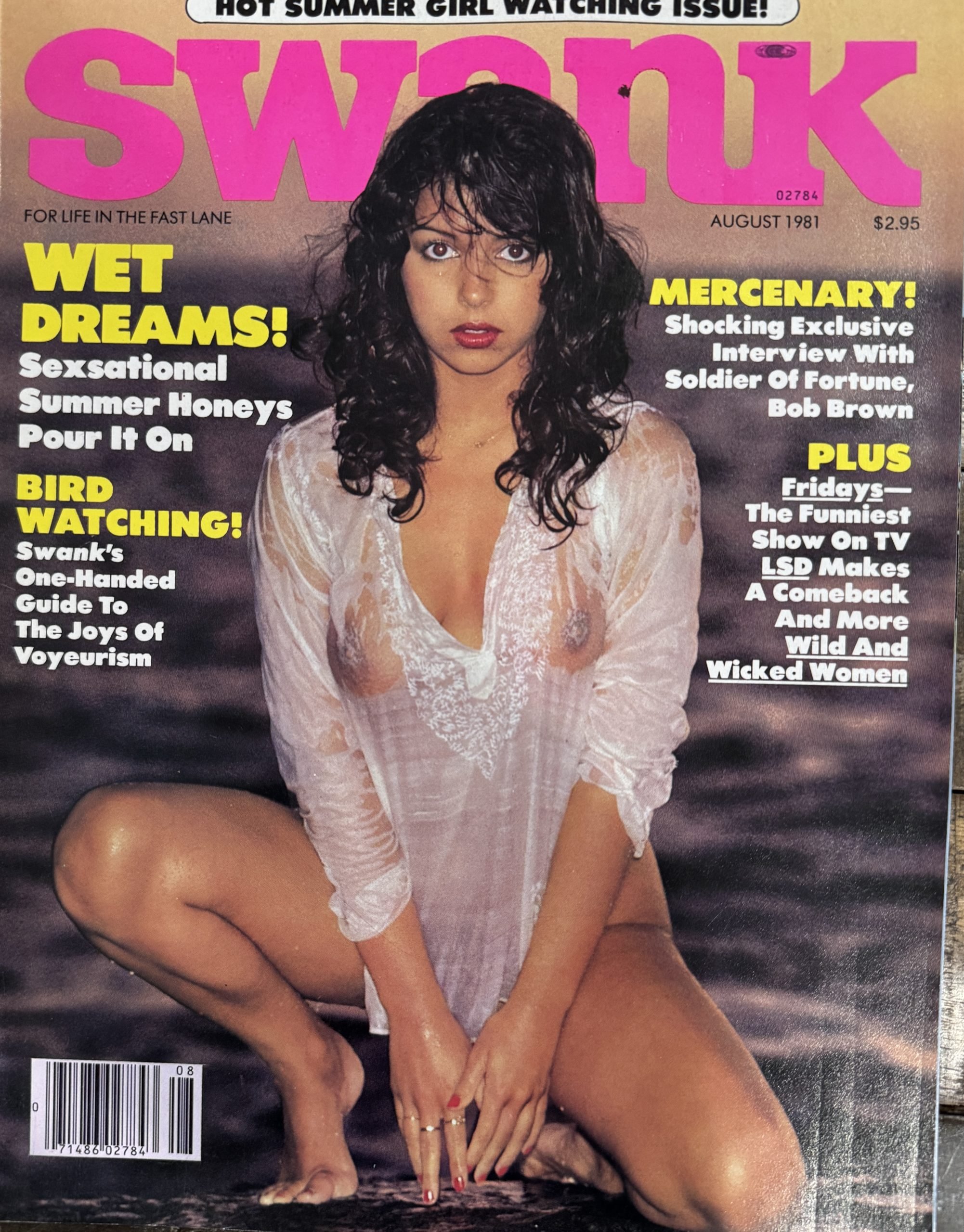 Swank August 1981 *CF Mitsu*