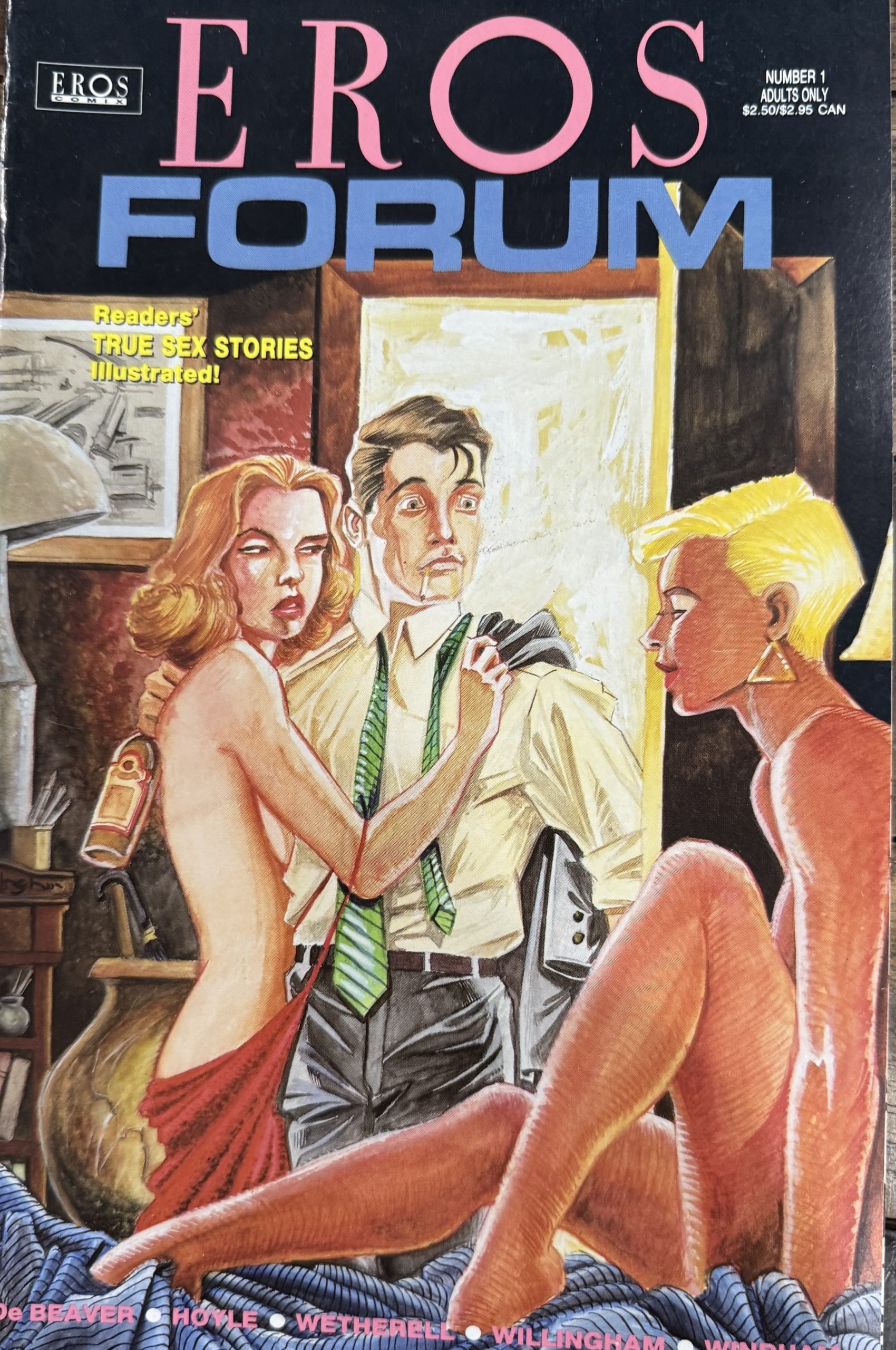Eros Forum #1 May 1992 Comic/Comix
