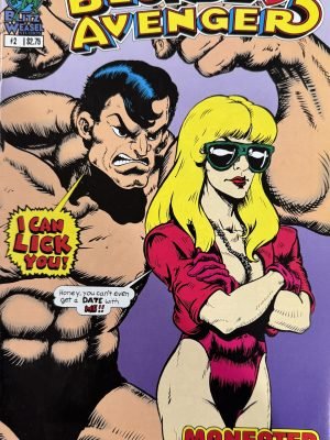 Blonde Avenger #2 1993 Blitz Weasel Comic/Comix