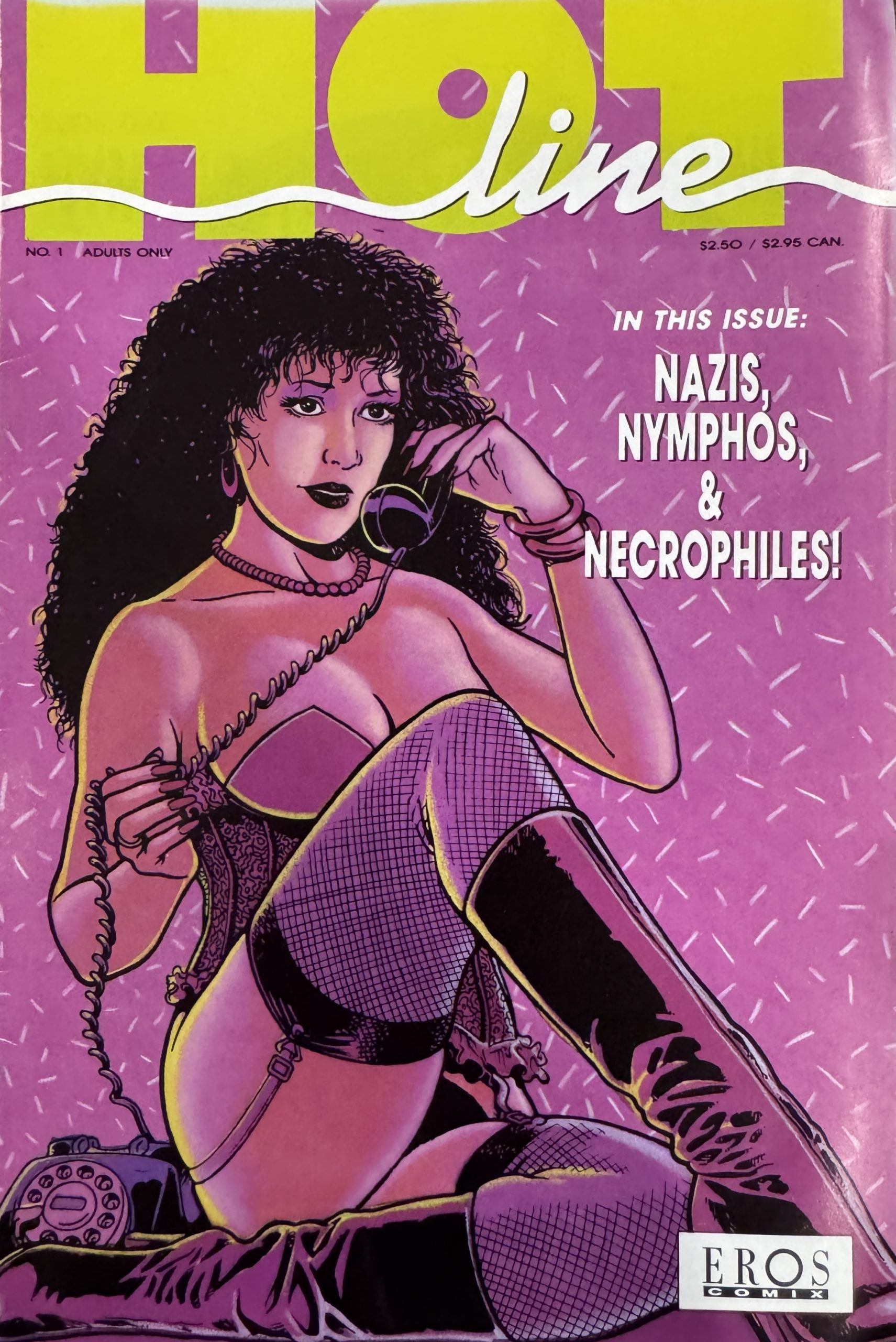 Hot Line #1 1992 Comic/Comix ++