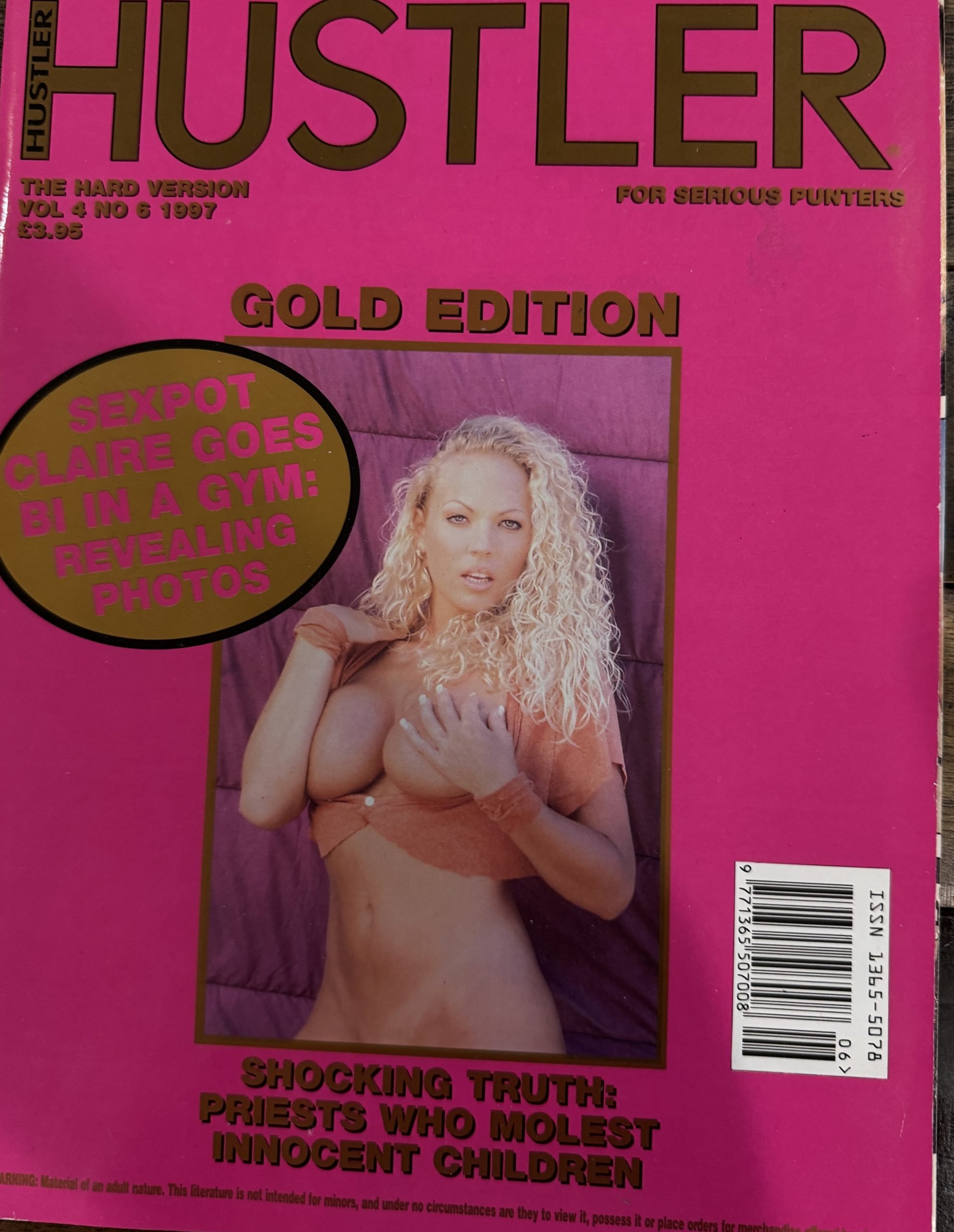 Hustler Gold Edition 4/6 1997 *CG & CF Kerri*