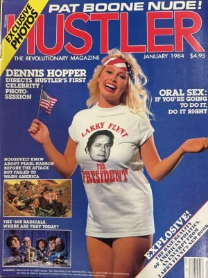 Hustler January 1984 *Dennis Hopper & Pat Boone*