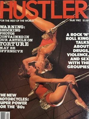 Hustler May 1982 *CG'S Nancy & Laurie, CF Charlene Bedroom Babe*