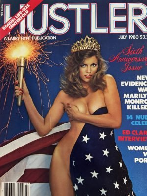 Hustler July 1980 6th Anniversary Issue *Bonus Life Size CF Poster, Never Removed*