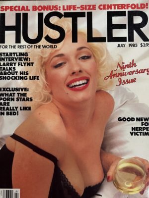 Hustler July 1983 9th Anniversary Issue *Special Life Size CF, Alexandre*