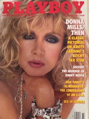 Playboy November 1989 *CG Donna Mills, CF Renee Tenison* ++