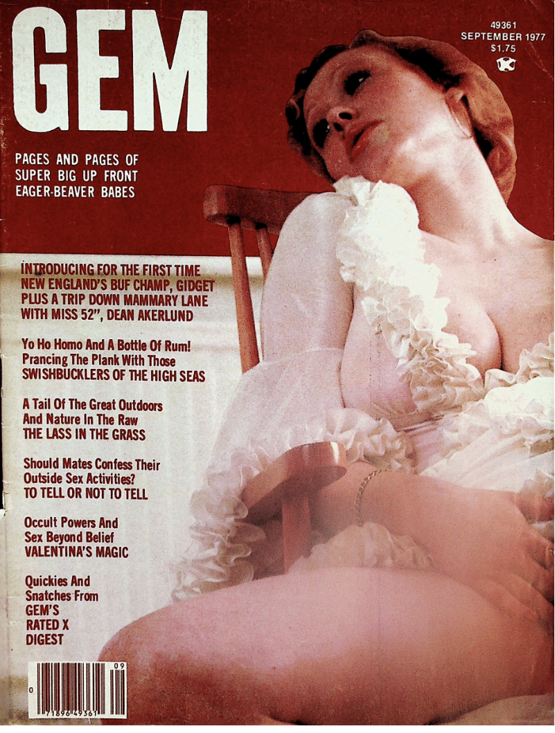Gem September 1977 *Dean Ackerlund* -CG & CF Gidget-